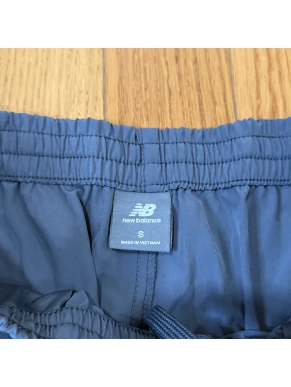 Size S New Balance Women’s Slate Blue Tapered Athletic Jogger Pants Ankle Zip - Image 2