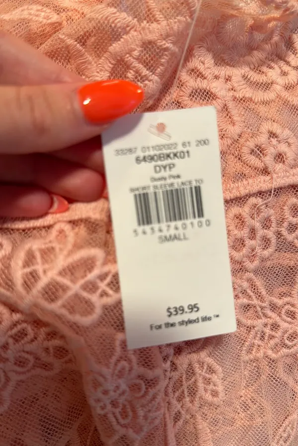 Buckle Pink Layering Top  - Image 3