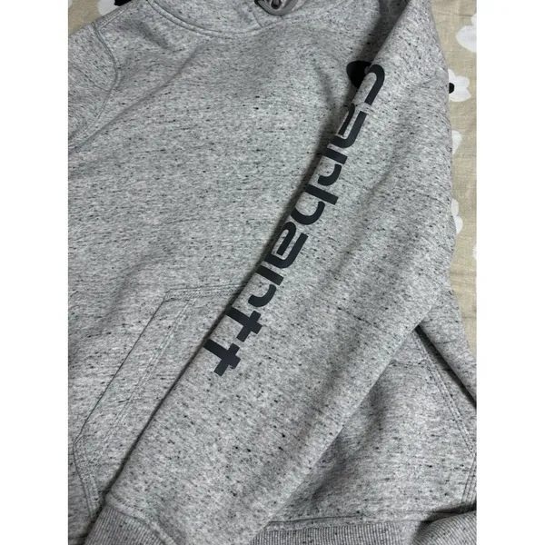 Carhartt grey hoodie - Image 5