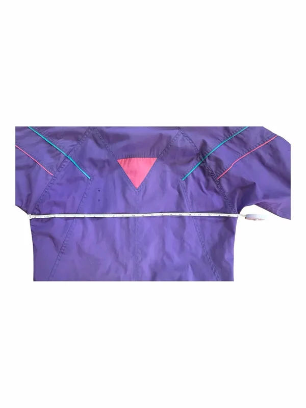 Vintage Purple Jacket with Pink Lining - Image 4