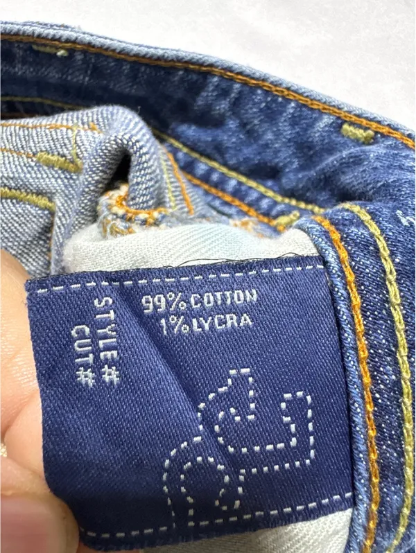 J & Company Flared Blue Jeans with Studded Pockets - Size 25 - Image 10
