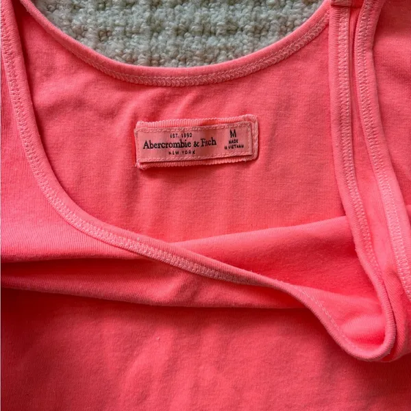Abercrombie & Fitch Orange Tank - Image 2
