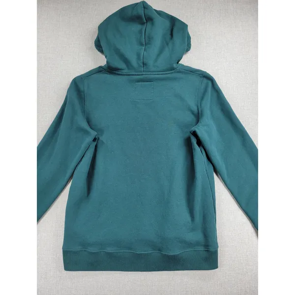 Hollister Womens Sweatshirt Size M Forest Green Hoodie Pullover Kangaroo Pocket - Image 4