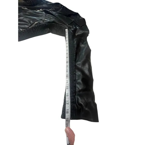 WWE Fin Balor Unisex Faux Leather Jacket Sz S - Image 7