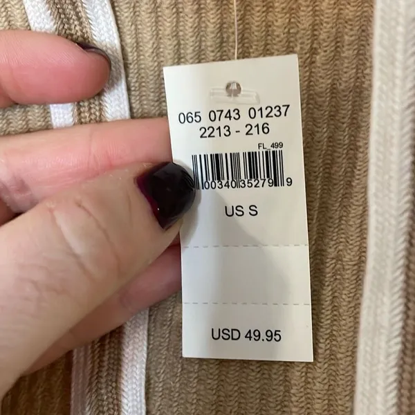 Aerie NWT Corded cropped hoodie size Small - Image 5