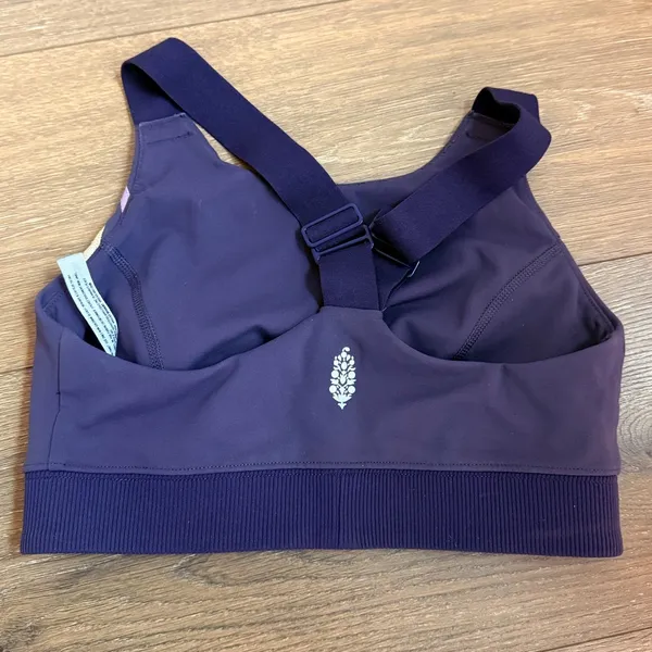 Free‎ People FP Movement Freestyle Retro Sports Bra Small Yoga Running Workout - Image 2