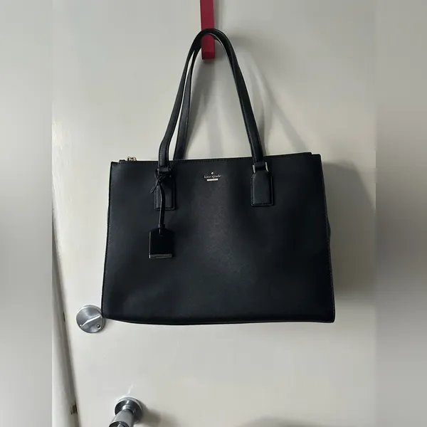 Kate Spade Classic Black Tote - Image 2