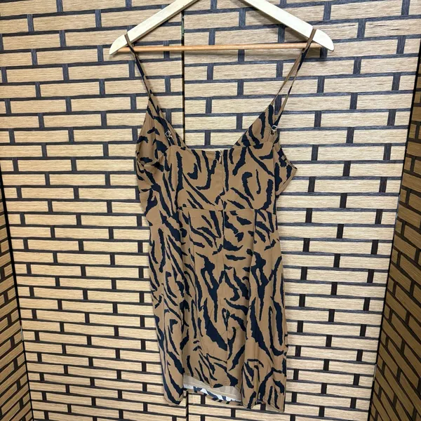 Nasty Gal Tiger Print Mini‎ Dress Size 4 - Image 2