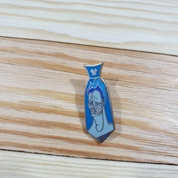 Disney Hades Hercules Pin Villain Necktie Hidden Mickey 2015 OS - Image 2