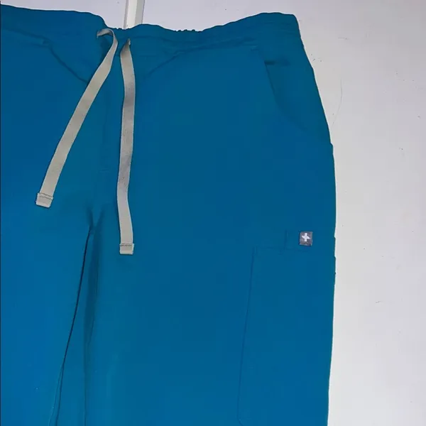Figs Tactical Collection Blue straight leg with Elastic Waistband - Image 7