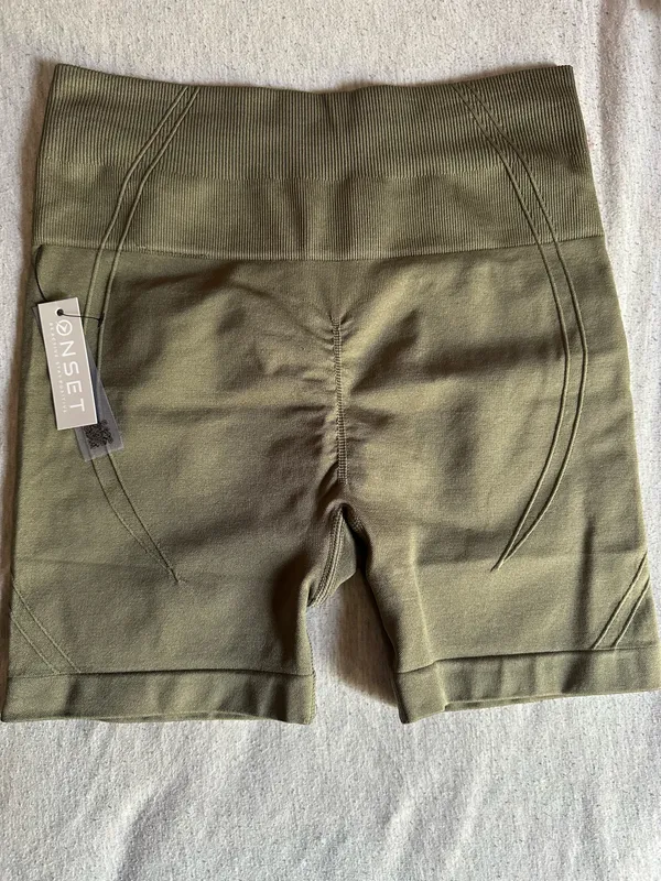 Onset seamless shorts Green Size M - Image 2