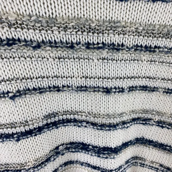 Calvin‎ Klein Jeans Striped Round Neck Long Sleeve Chunky Knit Sweater Size S - Image 3