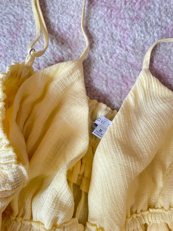 Love Tree yellow sundress - Image 3