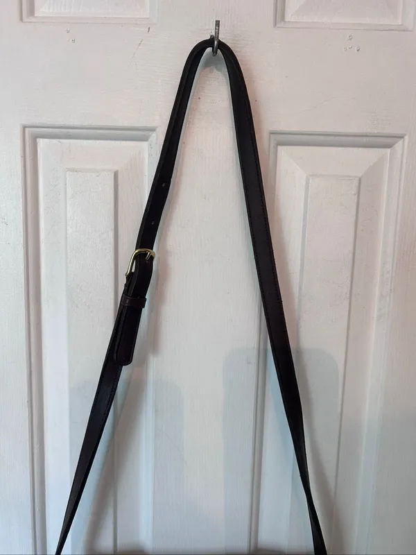 Vintage Coach City Bag Mahogany Brown Leather Handbag - Image 2