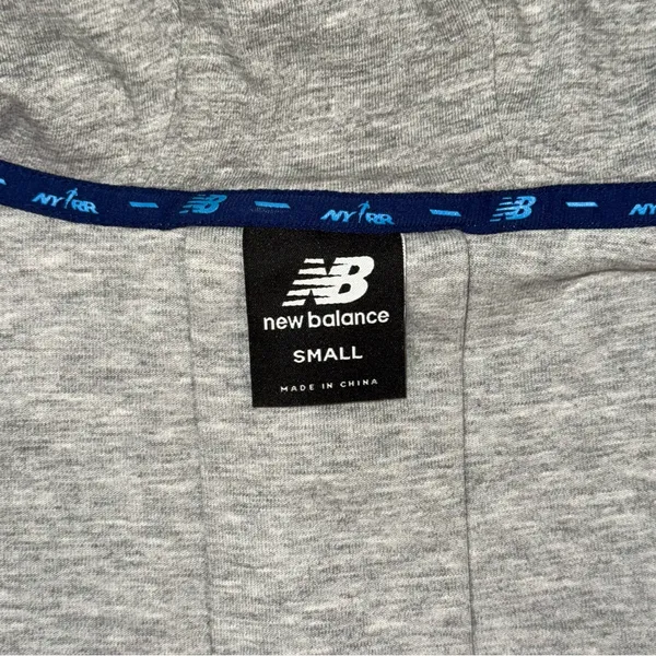 New Balance 247 Sport Full Zip Hoodie Women's Offset Zip Extended Length - Image 7