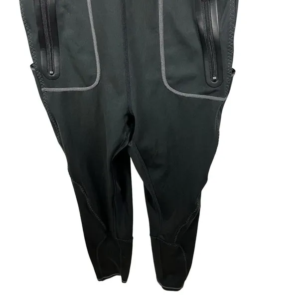 Free People Movement Cross‎ The Line Bodysuit Black Women’s Size Medium athletic - Image 5