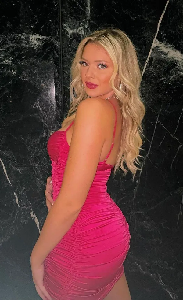 Oh Polly Pink Dress - Image 2