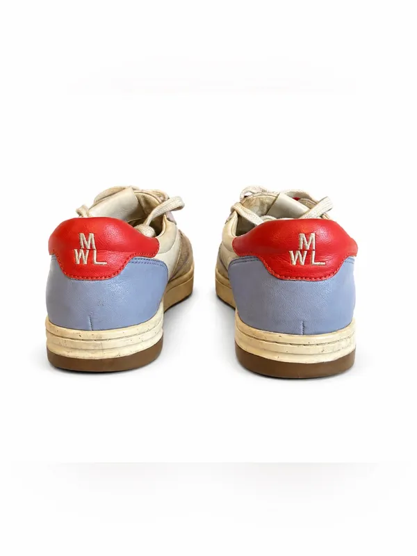 Madewell Colorblock Leather & Suede Low-Top Sneakers Women’s 7.5 - Image 3