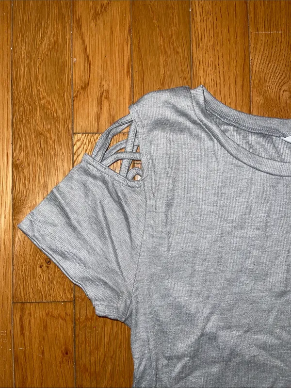 Grey Tshirt Dress - Image 2