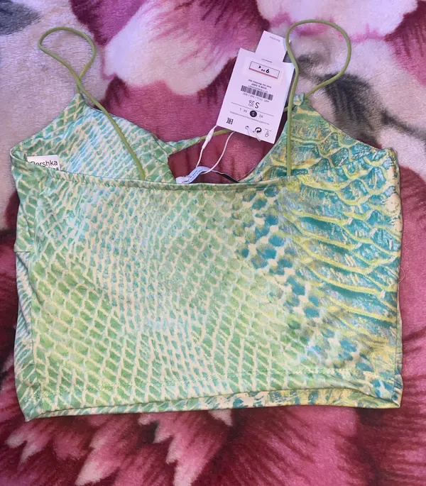 Bershka Green Summer Tank - Image 3