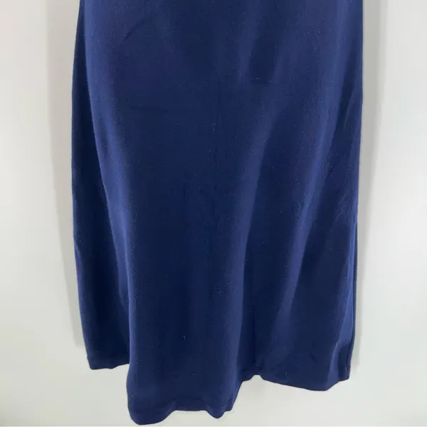 Ralph Lauren Black Label Classic Navy Wool Blend Professional/Classic Dress-Sz L - Image 3
