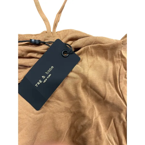 Rag & Bone Christy Halter Top Light Brown Size Medium NWT - Image 5