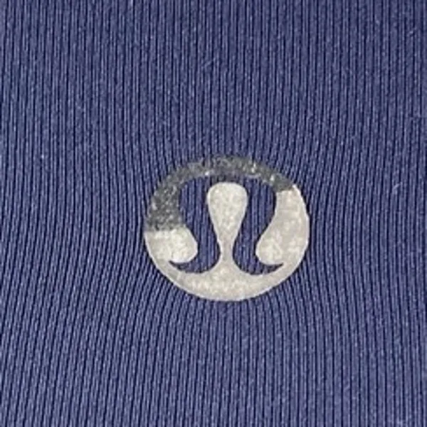 Lululemon Navy Blue Capri Yoga Workout Running Athletic Leggings Pants Size 2 - Image 4