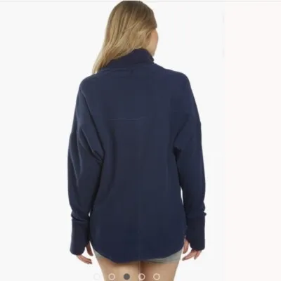 Free People Movement Quarter-Zip Crop Jacket oversized - Image 3