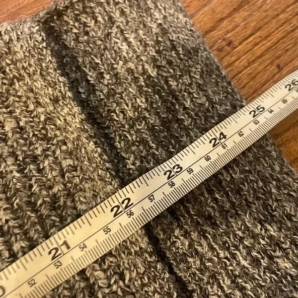 Old navy grey ribbed hooded sweater size xs - Image 3