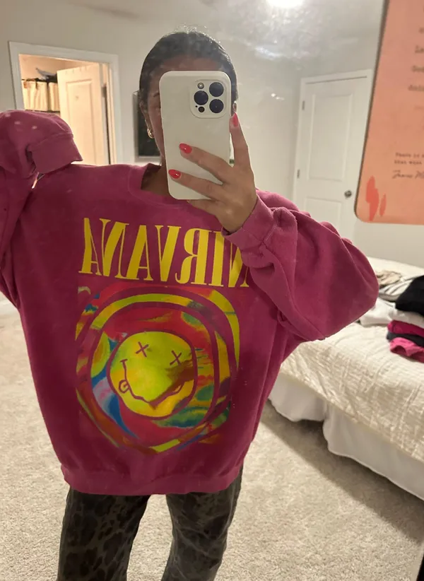 Urban Outfitters Nirvana Crew Neck - Image 4