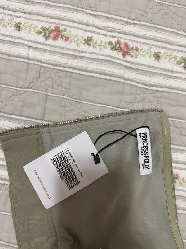Princess Polly Green / Khaki Corset - Image 3