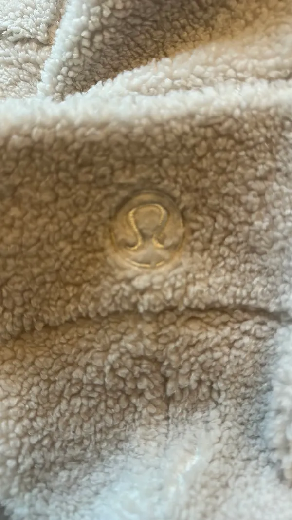 Lululemon Scuba Half-Zip Oversized XS/S Hoodie off white fleece - Image 6