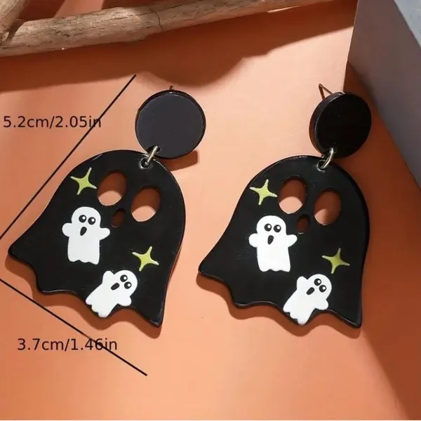 Boutique Ghost earrings with a spooky vibe #halloween #spooky - Image 4