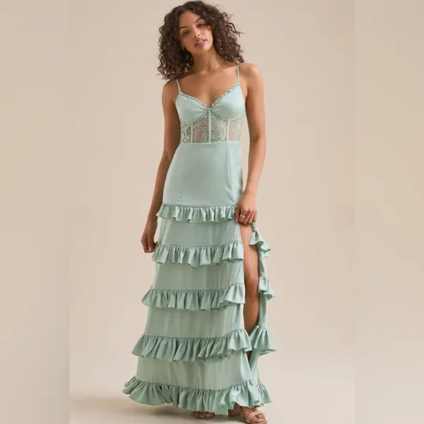 NWT Altar’d State Malinda Maxi Dress - Image 5