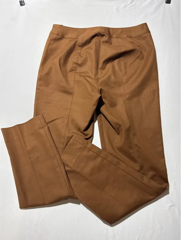 Carlisle Collection Women's Brown Dress Pants Size 6 - Image 9