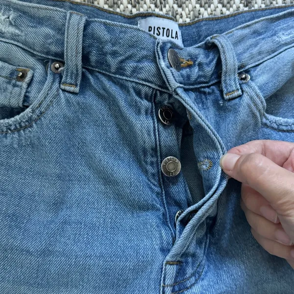 Pistola Charlie High Rise Jeans Size 29 Ruthless Blue - Image 5