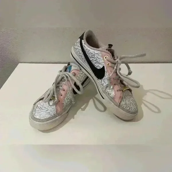 Nike Women’s Court Legacy Serena Williams Design Crew White Sneakers‎ Size 6.5 - Image 8