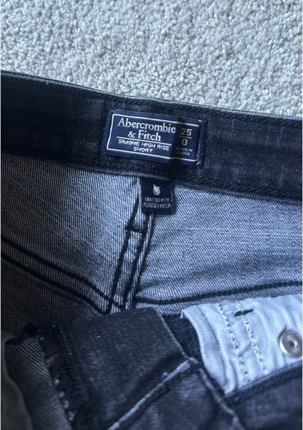 Abercrombie & Fitch Simone High Rise Jean Short - Image 3