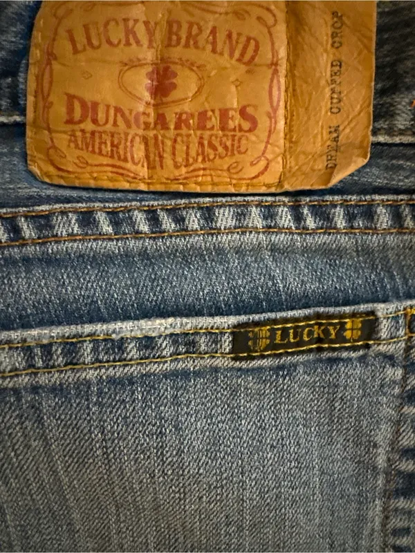 Lucky Brand Faded Indigo Straight Jeans - Image 3