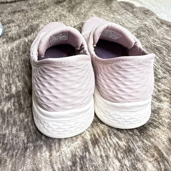 Skechers Slip-ins Go Walk Flex Womens Fashion Sneakers in Mauve Size 8 - Image 5