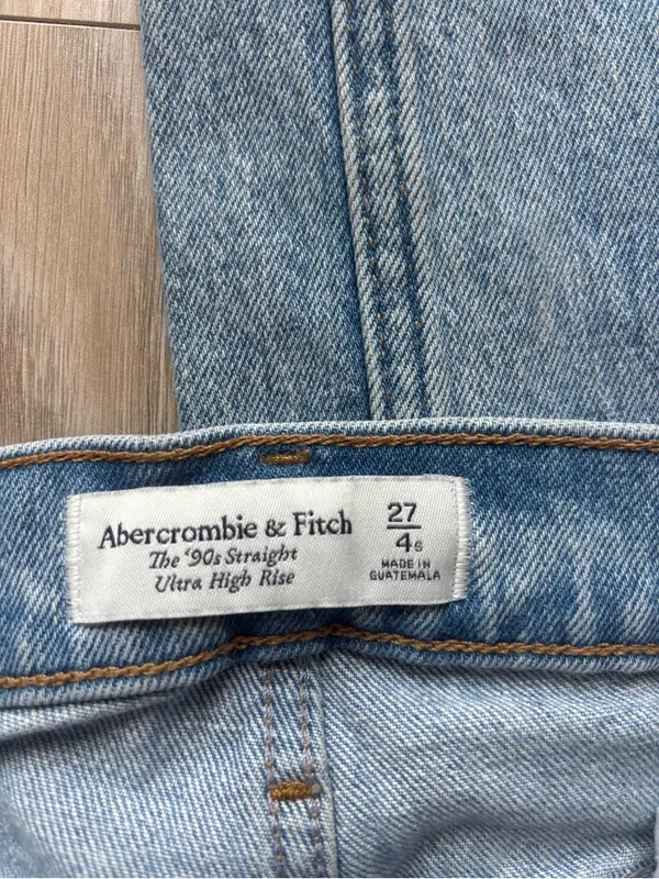 Abercrombie & Fitch 90s straight ultra high rise Straight Jeans - Image 2