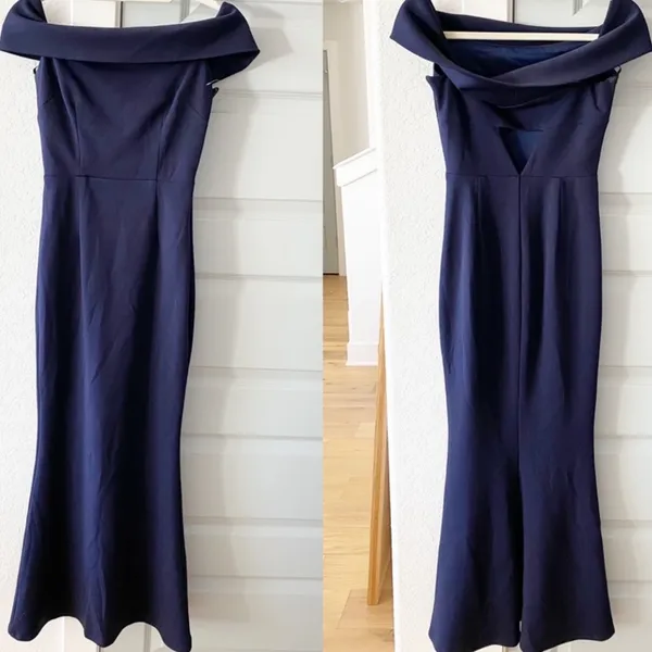 Katie May X Noel‎ And Jean Legacy Gown in Navy 2 - Image 3