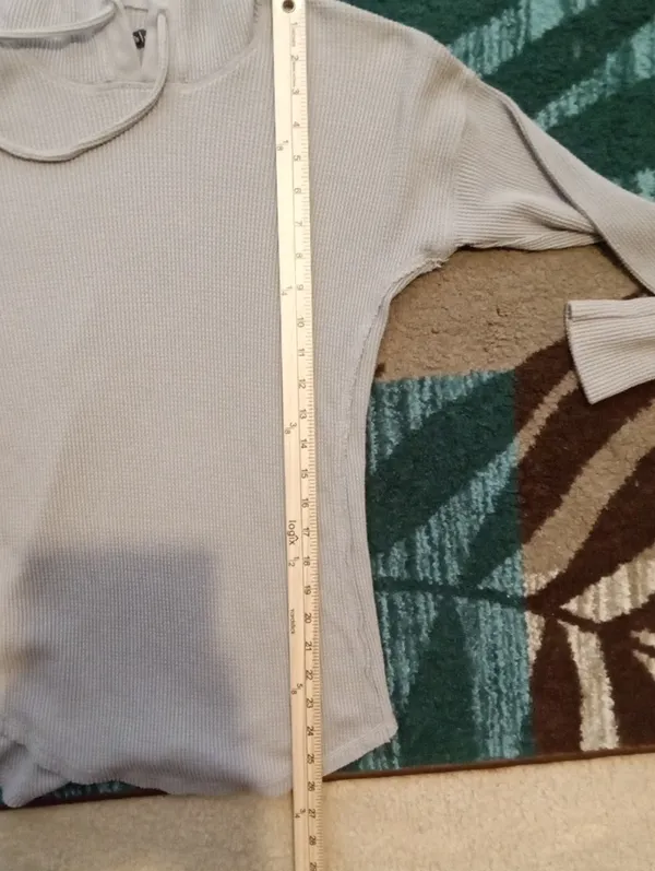 Abercrombie & FitchWaffle Knit Hoodie Womens Small Y2k Inspired Soft Girl - Image 6