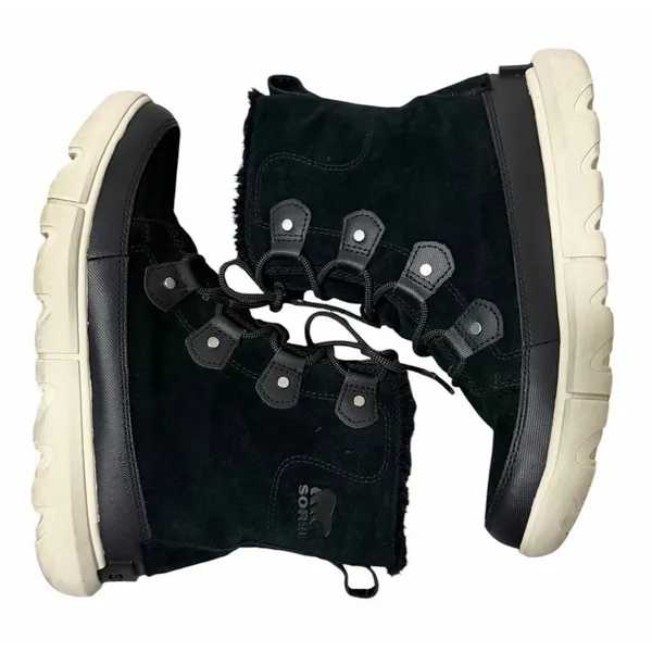 Sorel Explorer II Joan Waterproof Winter Boots Black Women's Size‎ 10 - Image 6