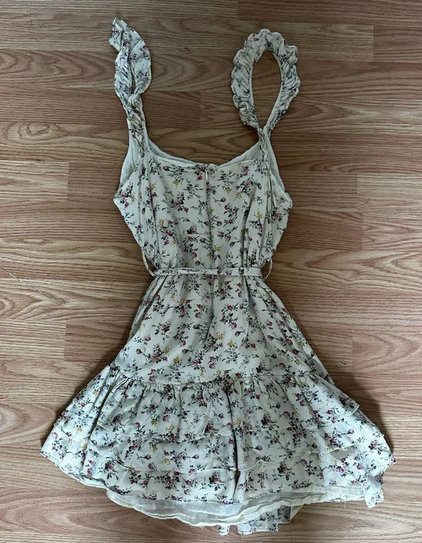 Ruffled Mini Dress - Image 3