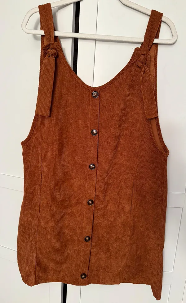 SheIn Brown Corduroy Dress - Image 2