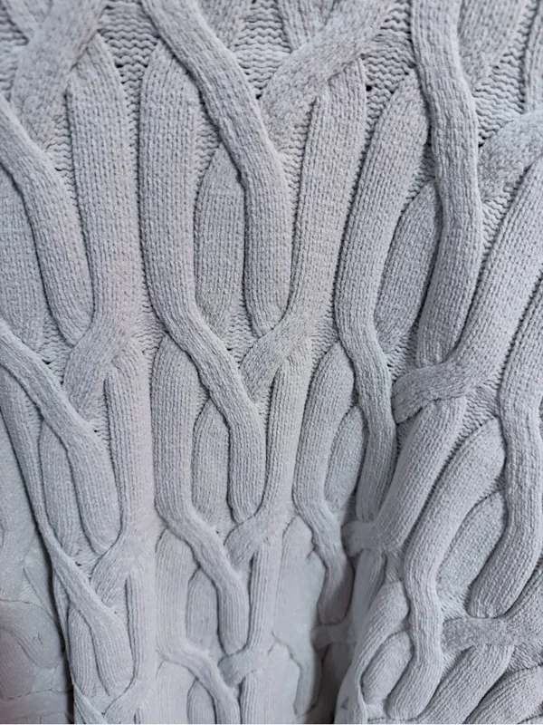 lululemon athletica Cream Cable-Knit Crewneck Sweater - Image 2