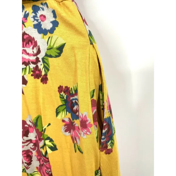 Matilda Jane Womens Alana Wrap Maxi Dress Size S Small Marigold Floral - Image 6