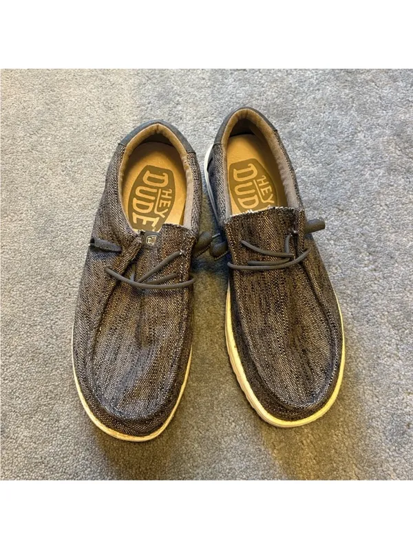Hey Dude Women's Size 11 Blue Loafer Shoes - Image 5