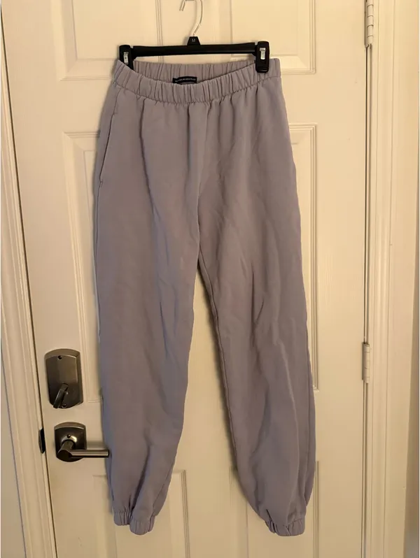 Brandy Melville Sweatpants Blue Grey - Image 2